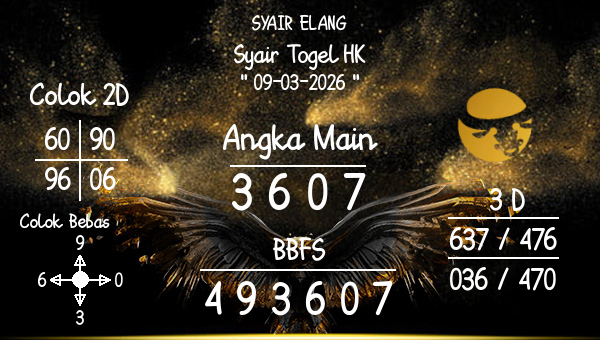 SYAIR ELANG - Syair Togel HK