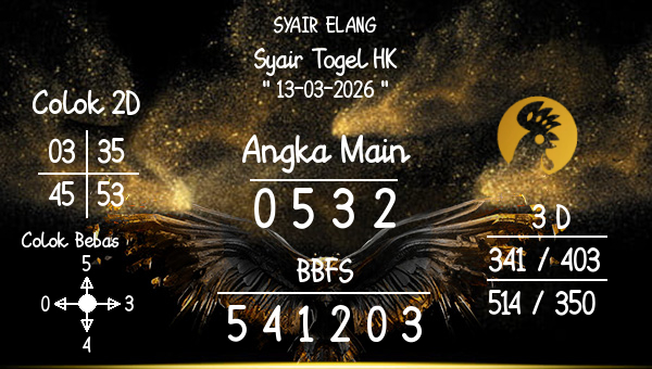 SYAIR ELANG - Syair Togel HK