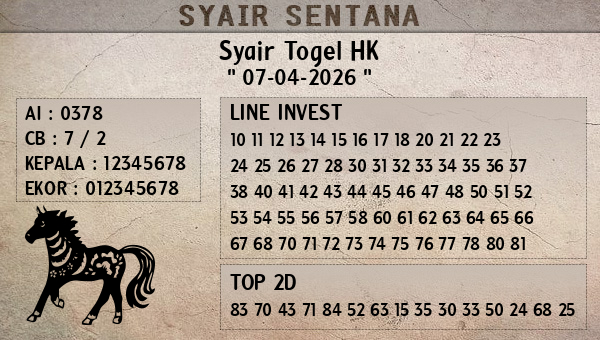  - Syair Togel HK